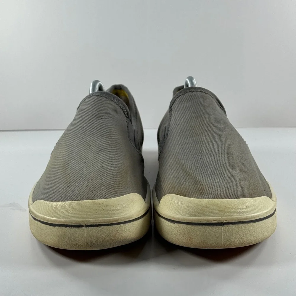 Keen Elsa Lite Slip On Canvas Sneakers Grey Mens 11 1026468‎ LUFTcell